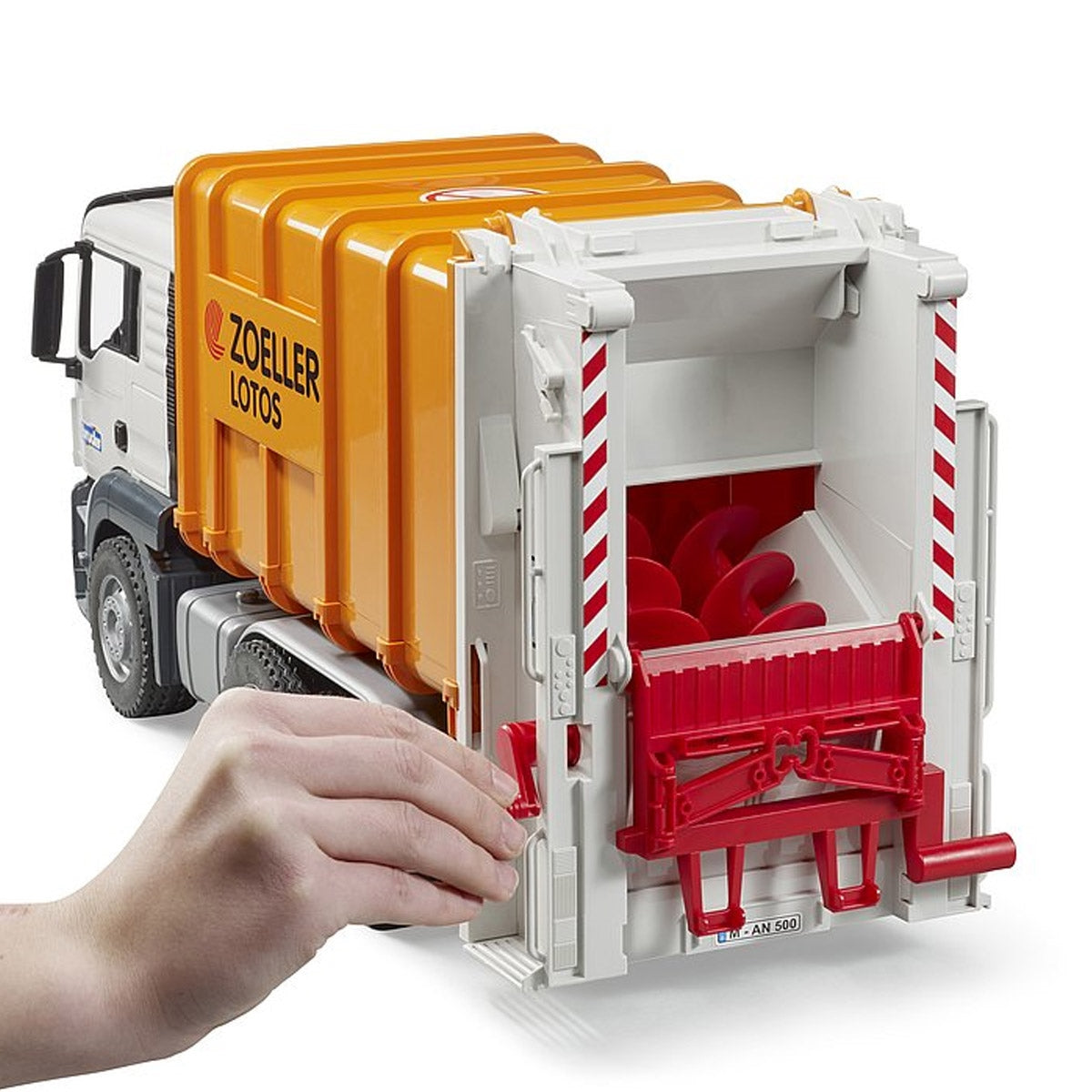 Bruder MAN TGS Rear Loading Garbage Truck