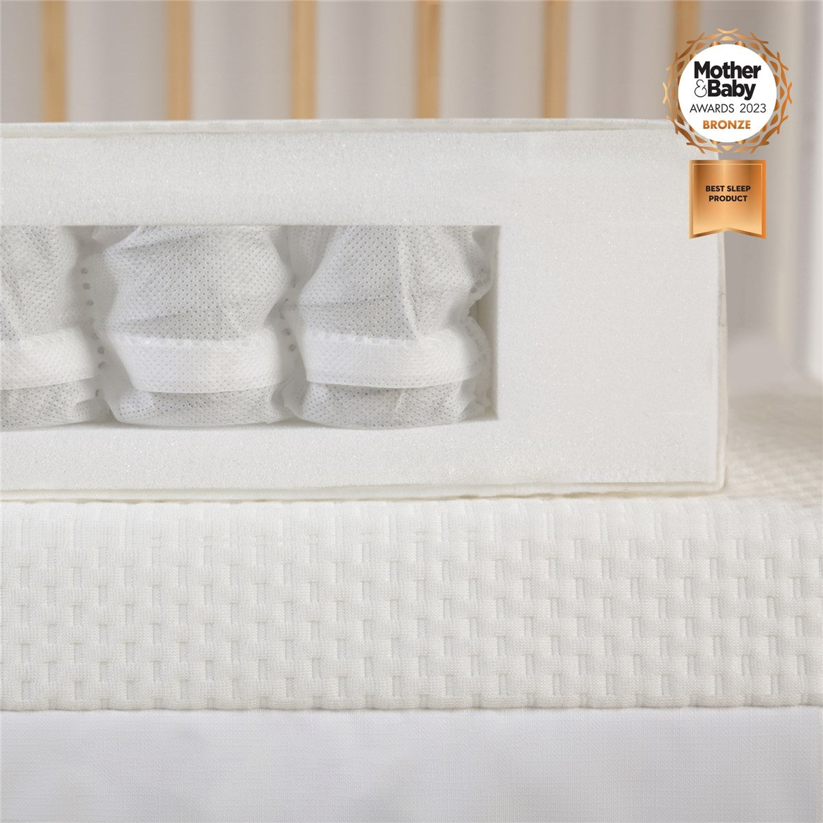 CuddleCo Signature Hypo-Allergenic Bamboo Pocket Sprung Mattress