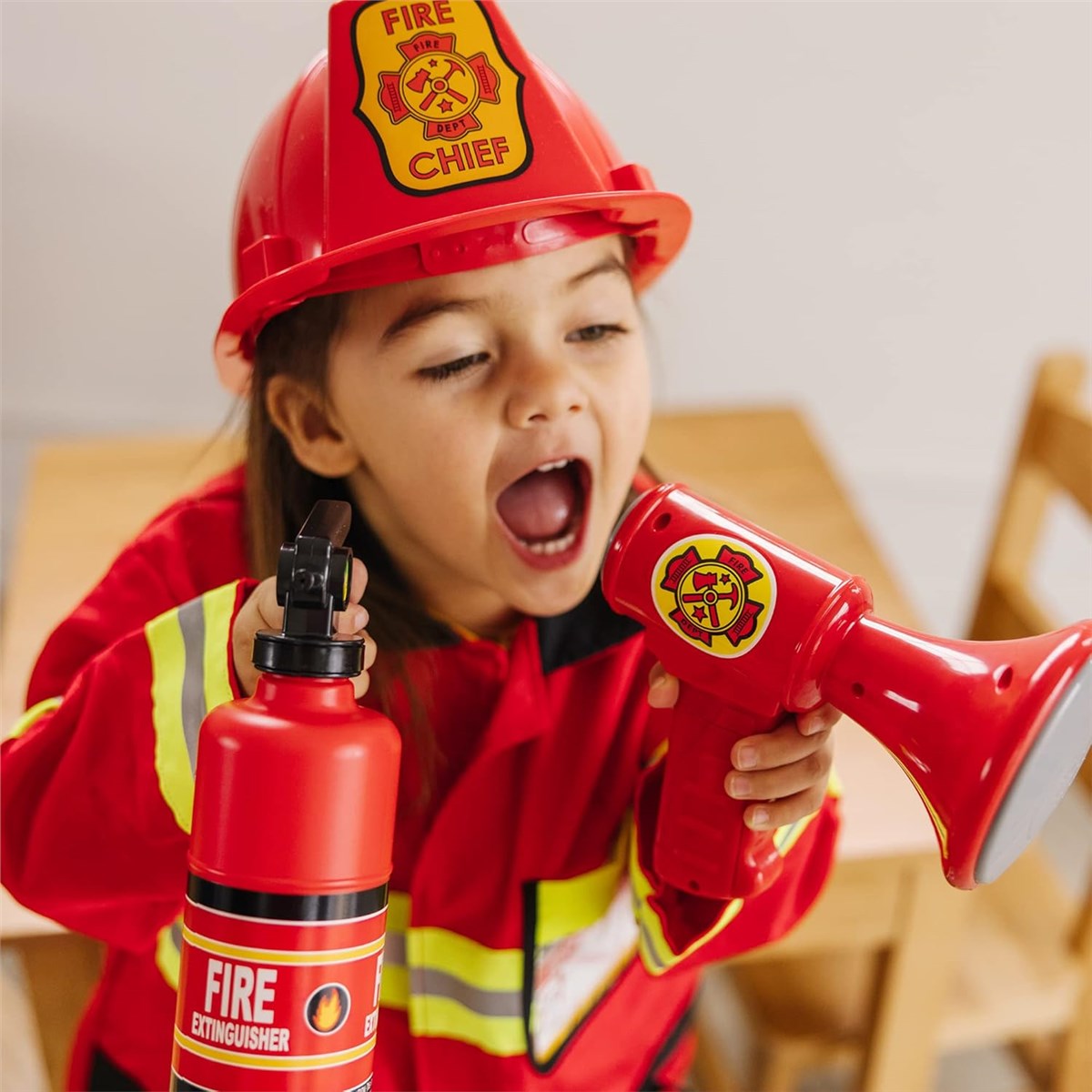 Melissa & Doug Fire Chief Outfit