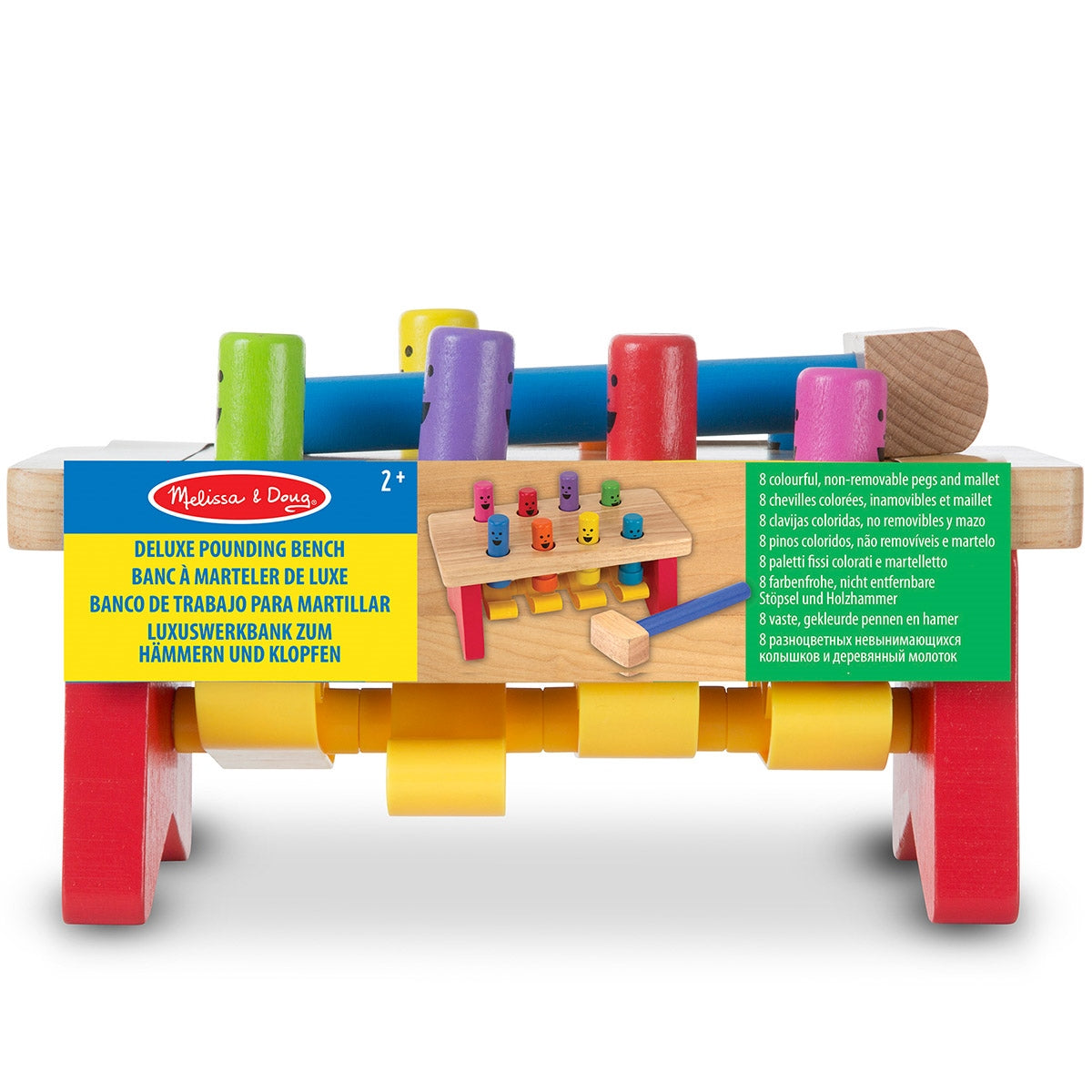 Melissa & Doug Deluxe Pounding Bench