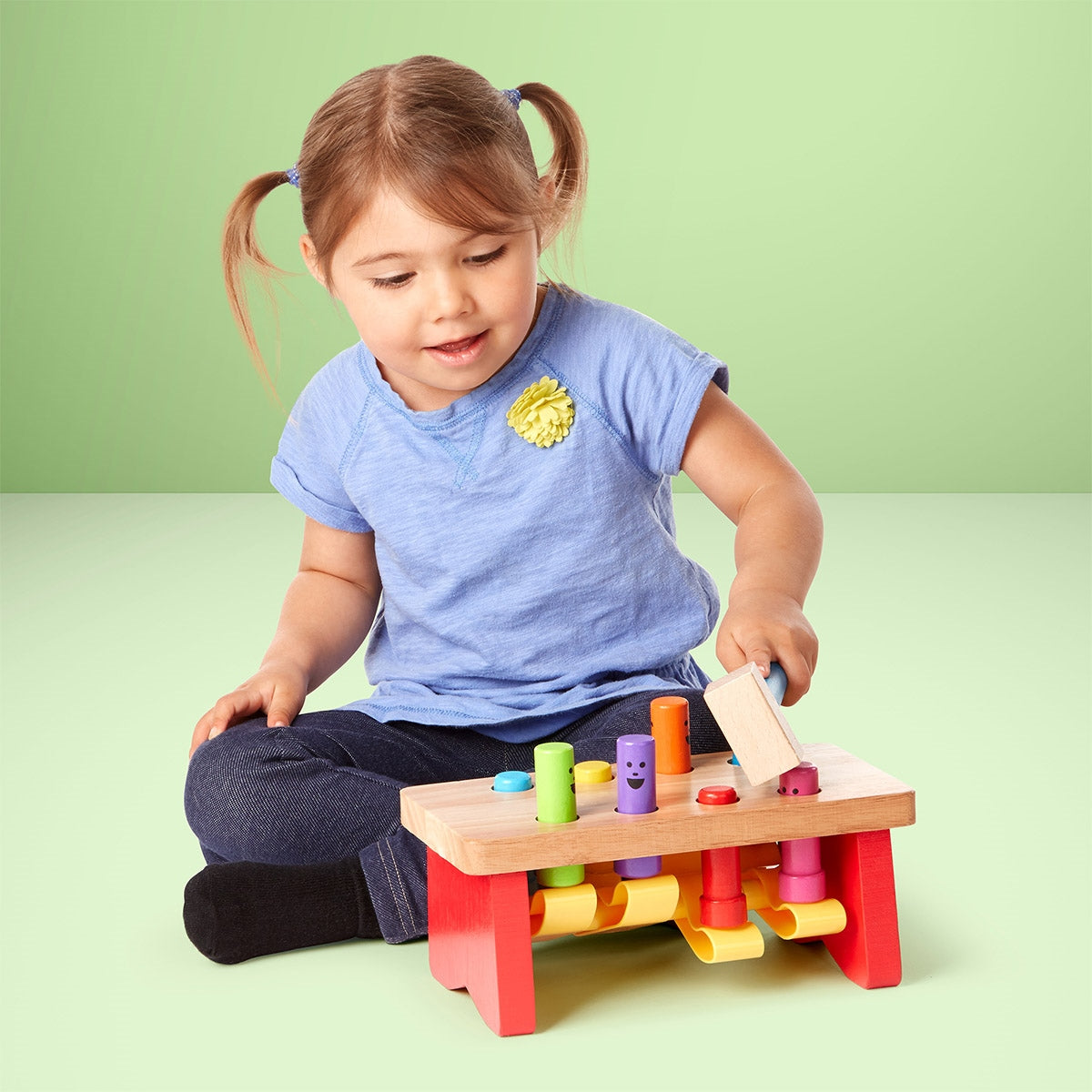 Melissa & Doug Deluxe Pounding Bench