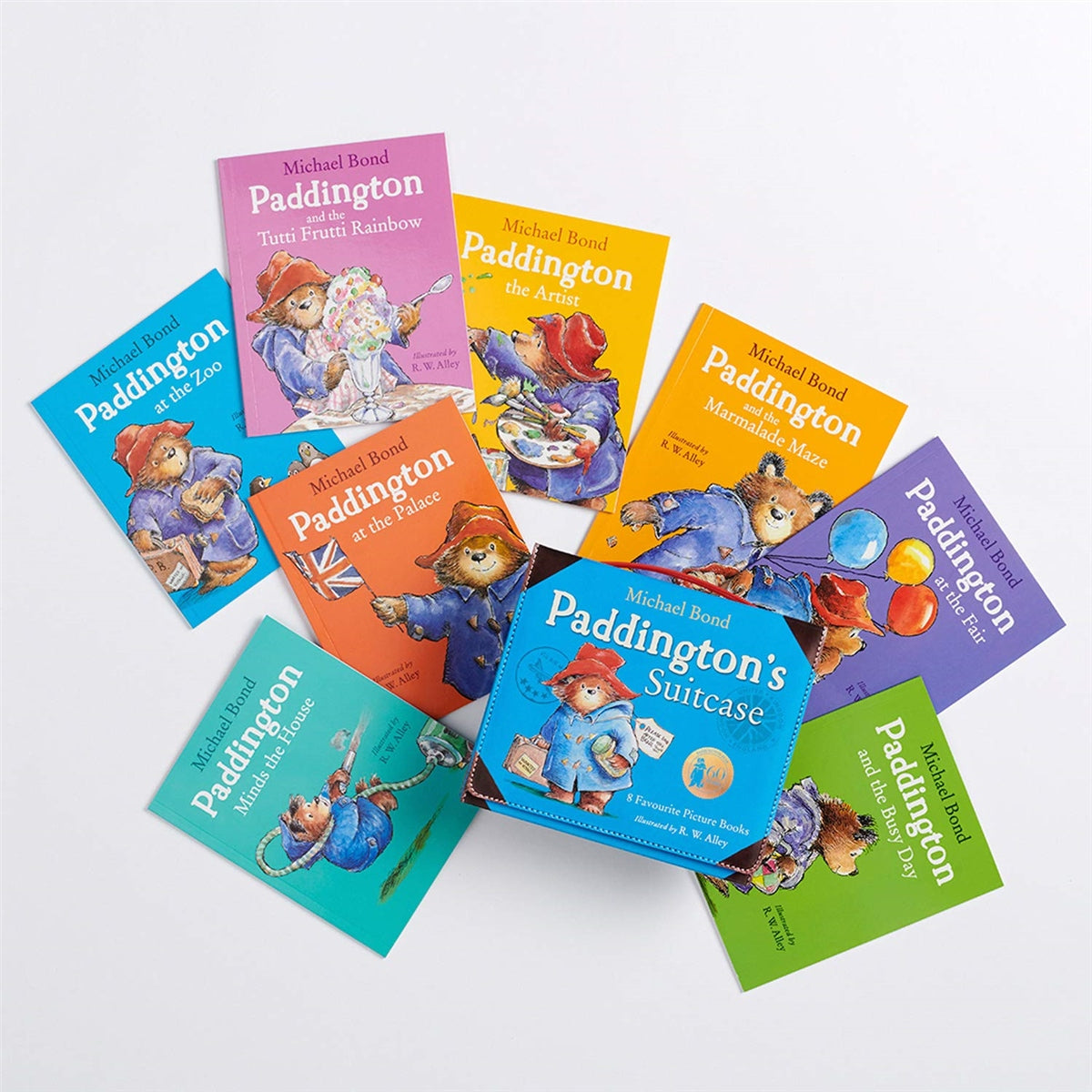 Rainbow Designs Paddington's Big Suitcase Book Set