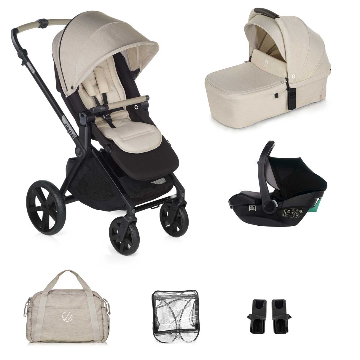 Jane Muum-4 + Sweet + Travel Carrier Car Seat, Desert