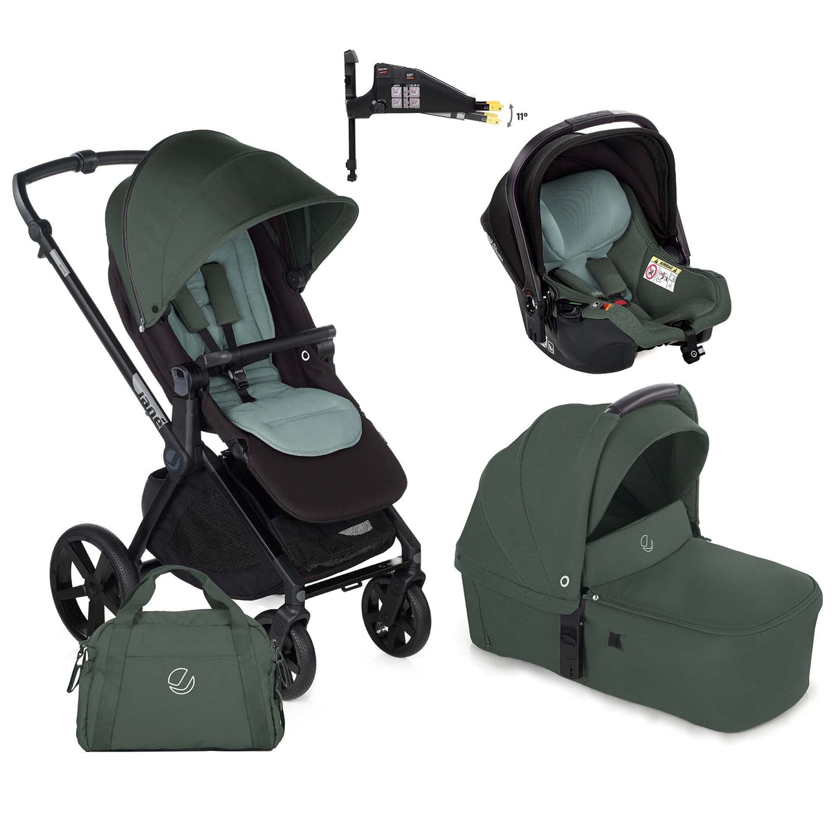 Jane Muum-4 Trio Koos Travel System