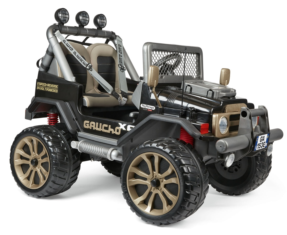 Peg Perego Gaucho XP 24 Volt Kids Electric Vehicle, 3+ years