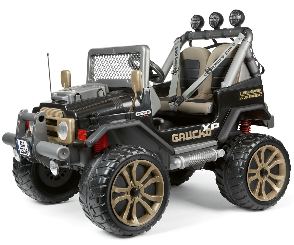 Peg Perego Gaucho XP 24 Volt Kids Electric Vehicle, 3+ years