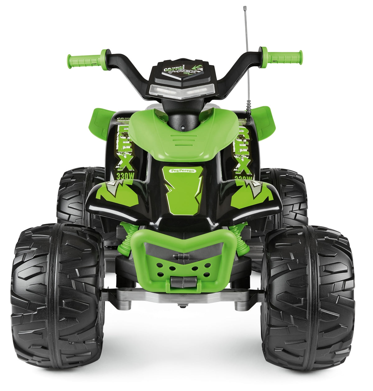 Peg Perego Corral T-Rex 330W 12 Volt Electric Quad, 3+ years, Green