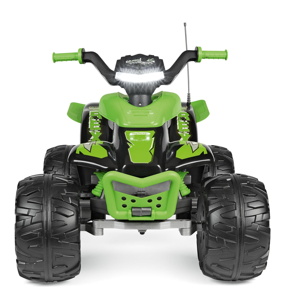 Peg Perego Corral T-Rex 330W 12 Volt Electric Quad, 3+ years, Green
