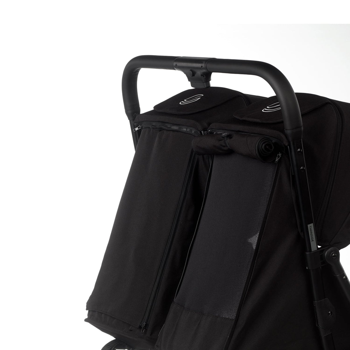 Twinside Twin Stroller, Coal