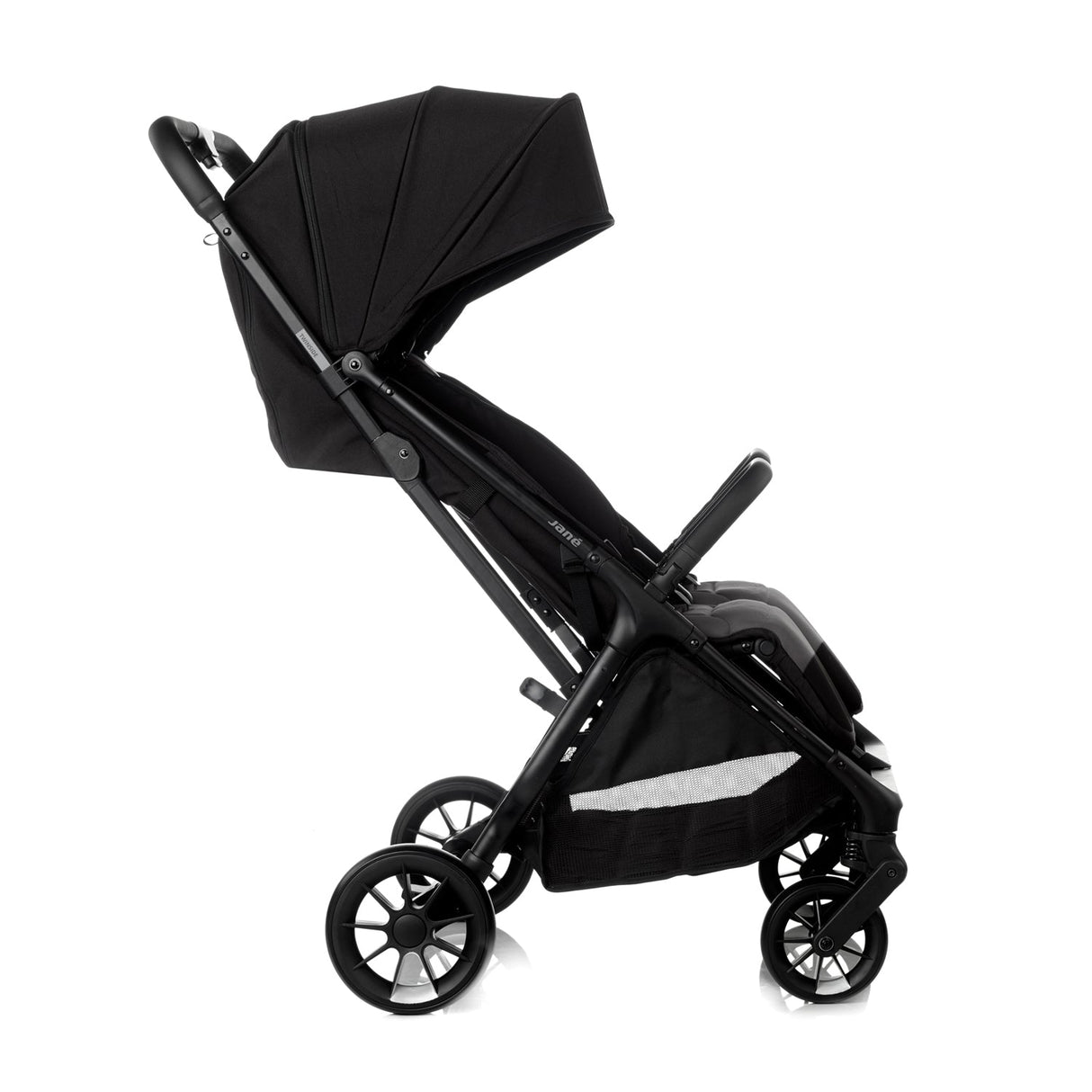 Twinside Twin Stroller + 1 Smart Carrycot, Coal