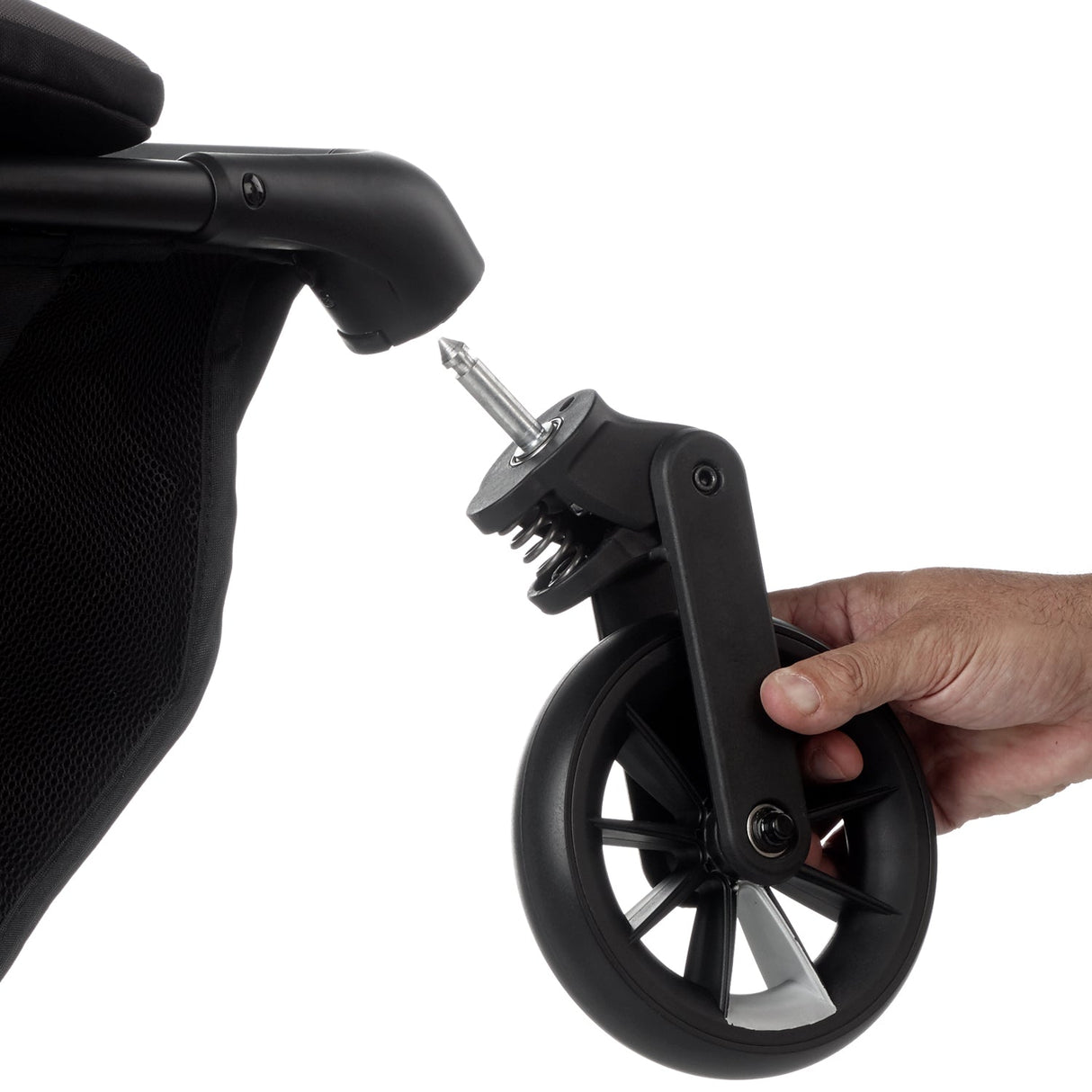 Twinside Twin Stroller, Coal