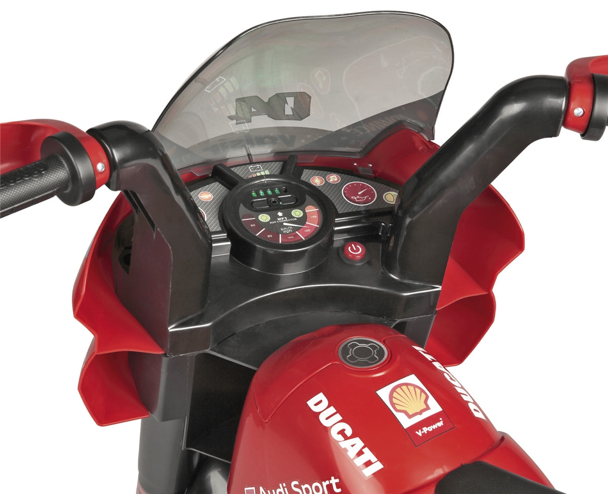 Peg Perego Ducati Desmosedici Evo 6 Volt Ride on Bike, 2+ Years