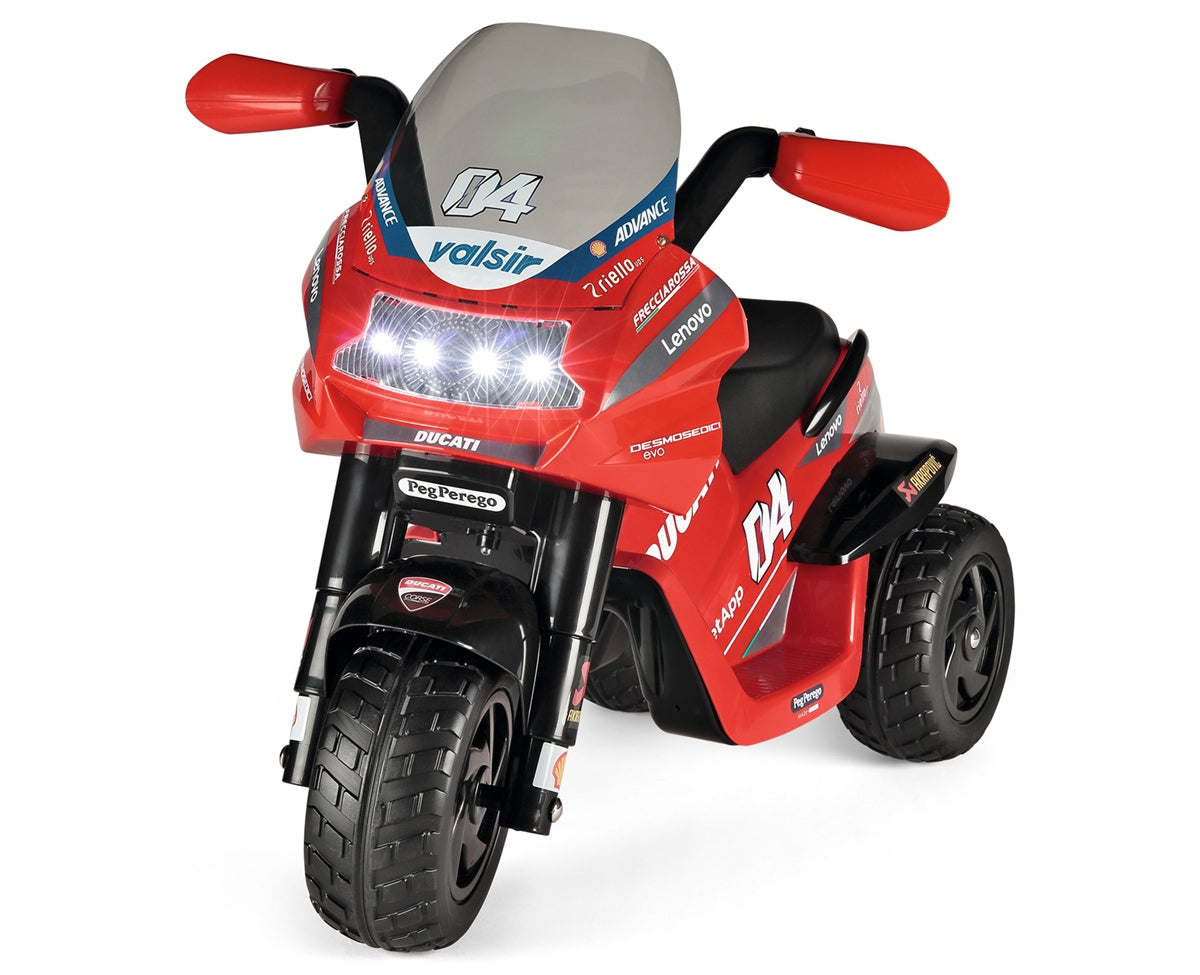 Peg Perego Ducati Desmosedici Evo 6 Volt Ride on Bike, 2+ Years