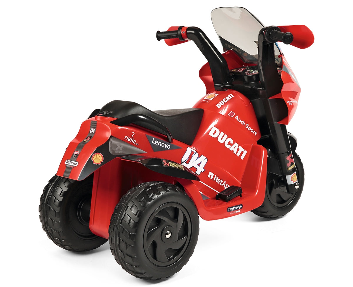 Peg Perego Ducati Desmosedici Evo 6 Volt Ride on Bike, 2+ Years