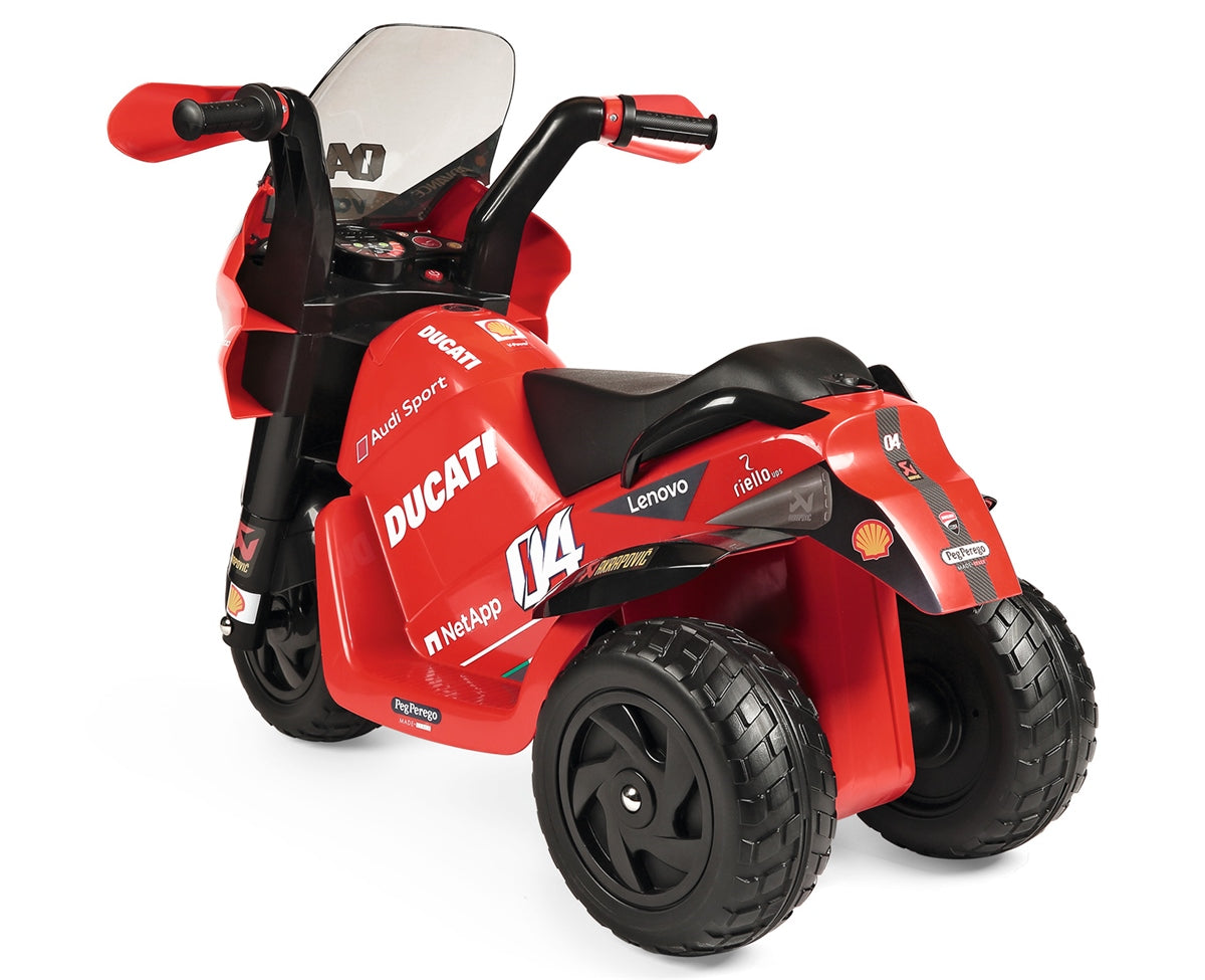 Peg Perego Ducati Desmosedici Evo 6 Volt Ride on Bike, 2+ Years
