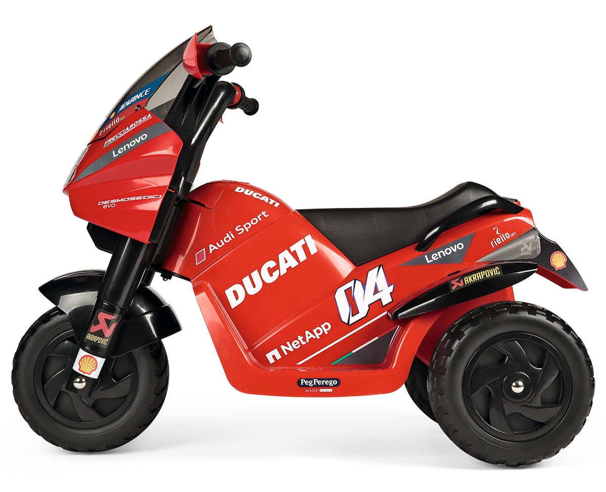 Peg Perego Ducati Desmosedici Evo 6 Volt Ride on Bike, 2+ Years