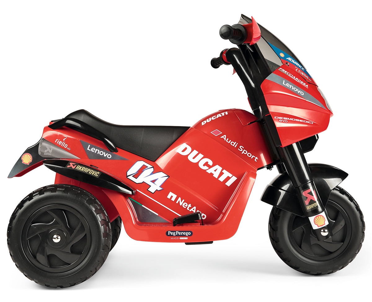 Peg Perego Ducati Desmosedici Evo 6 Volt Ride on Bike, 2+ Years