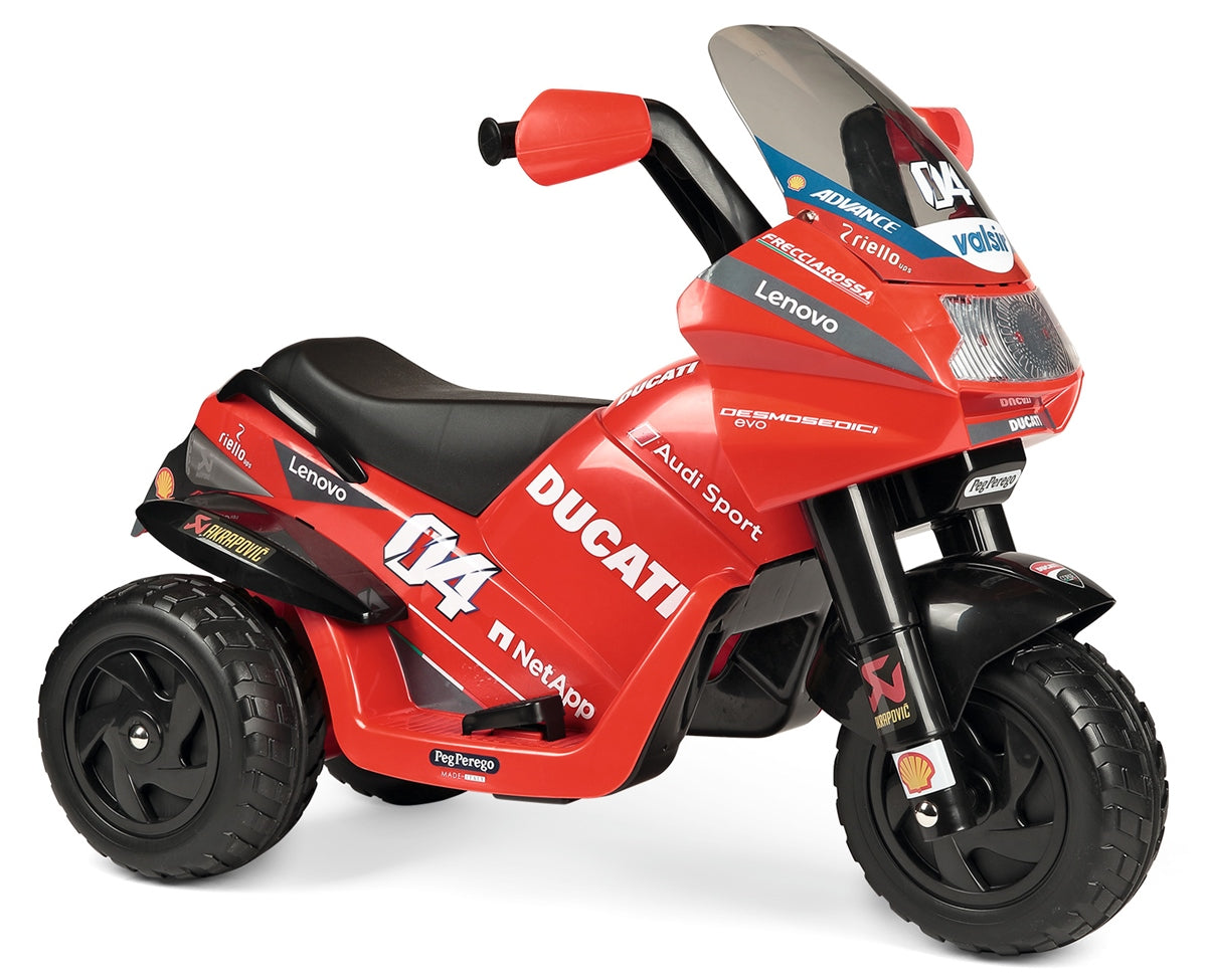 Peg Perego Ducati Desmosedici Evo 6 Volt Ride on Bike, 2+ Years