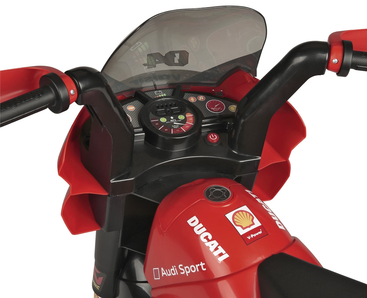 Peg Perego Ducati Desmosedici Evo 6 Volt Ride on Bike, 2+ Years