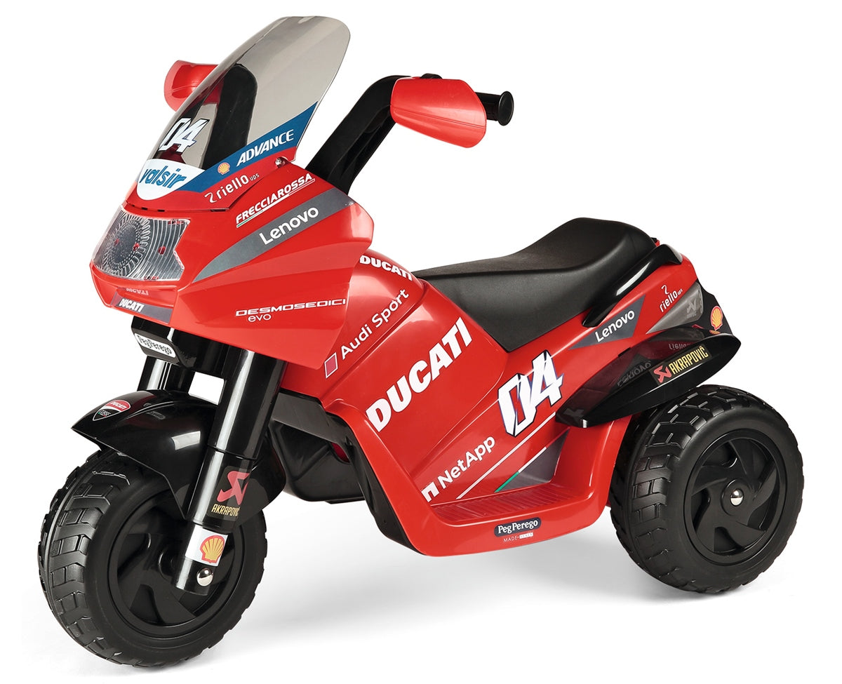 Peg Perego Ducati Desmosedici Evo 6 Volt Ride on Bike, 2+ Years