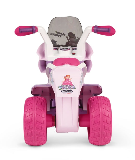 Peg Perego Flower Princess 6V Electric Motorcycle, 2+ years