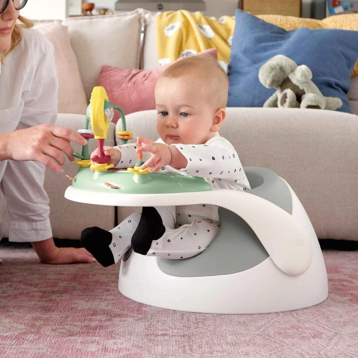 Mamas & Papas Baby Snug Floor Seat with Activity Tray