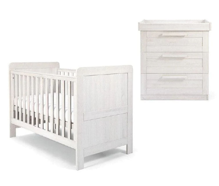 Mamas & Papas Atlas 2 Piece Furniture Set (Cotbed & Dresser)