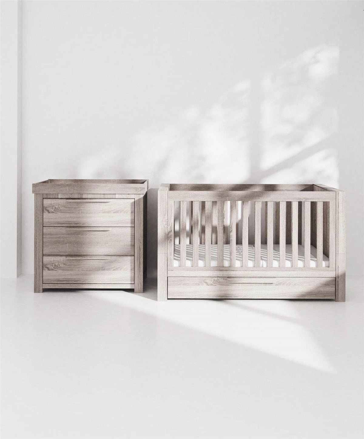 Mamas & Papas Franklin 2 Piece Cotbed Set with Dresser Changer