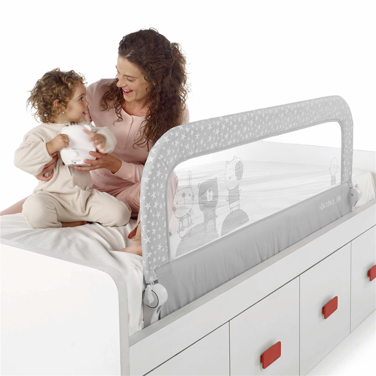 Jane Foldable Bed Rail for Compact Beds, 140 x 60 cm