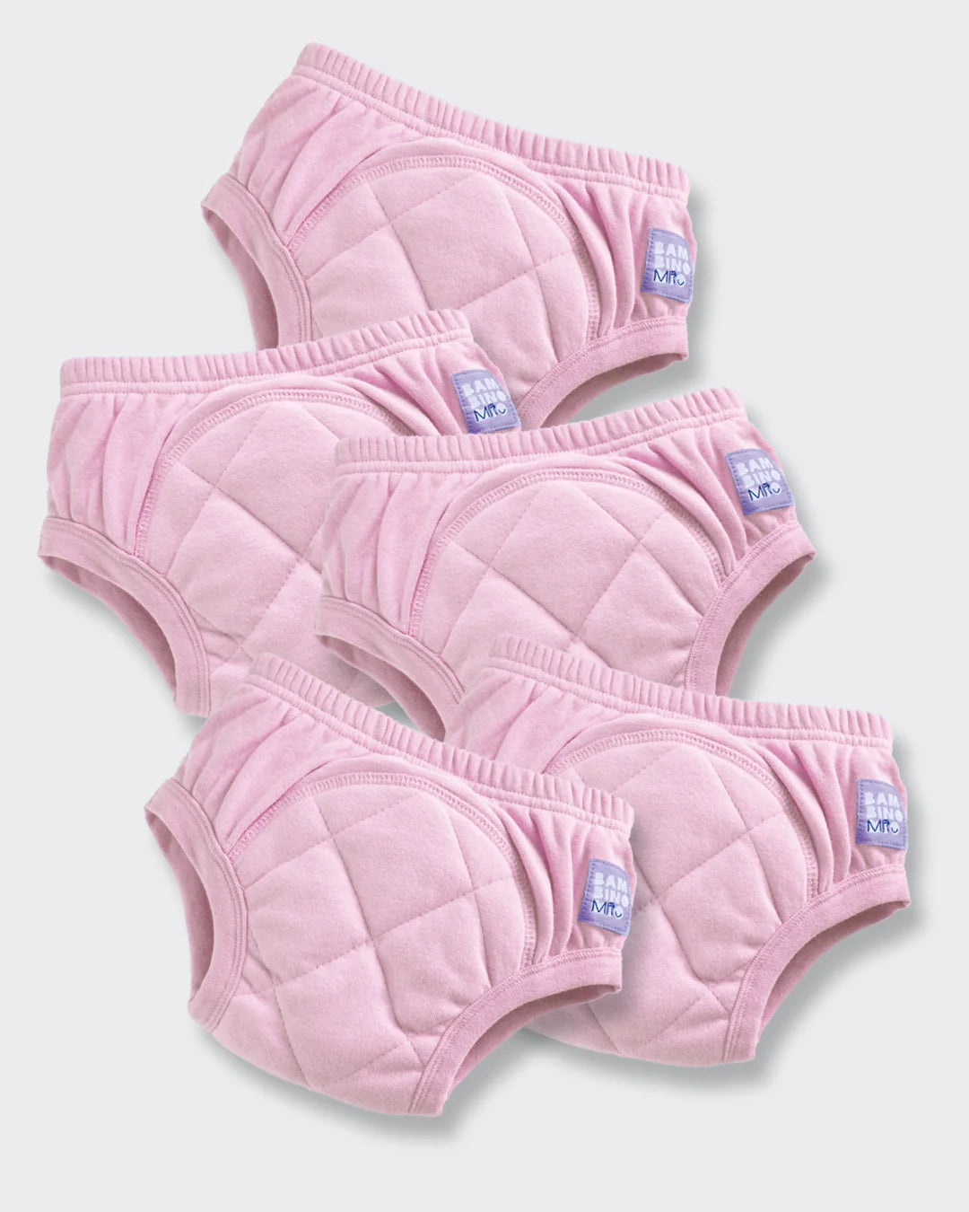 NEW 5 Pack Reusable Potty Training Pants with Cross-Stitch