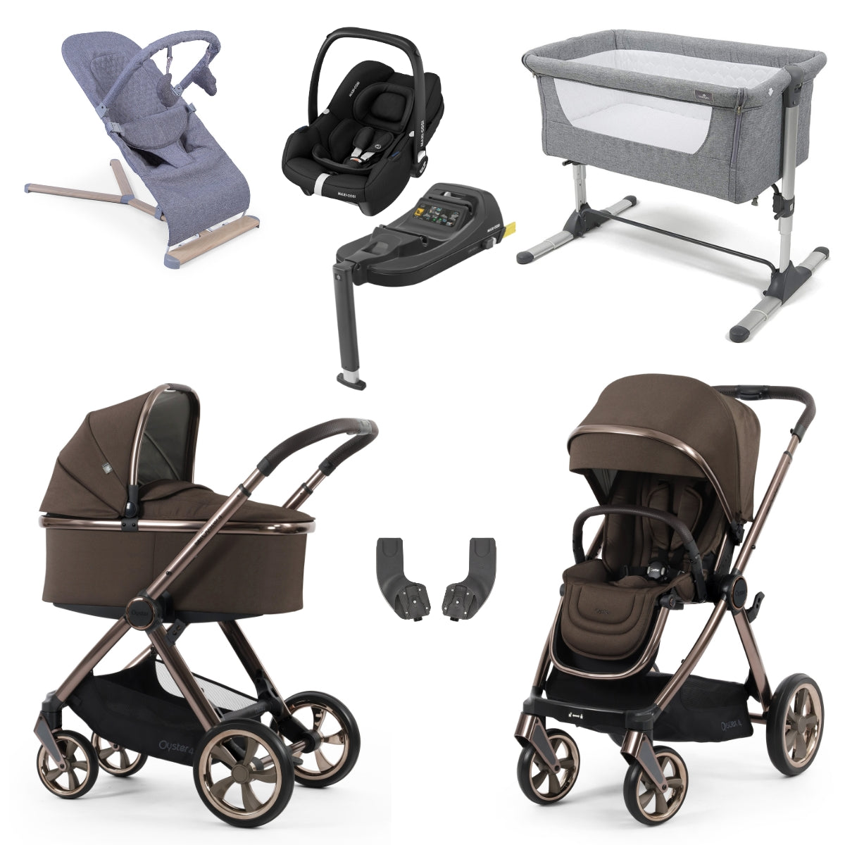 Babystyle Oyster 4 Essential Travel & Nursery Bundle