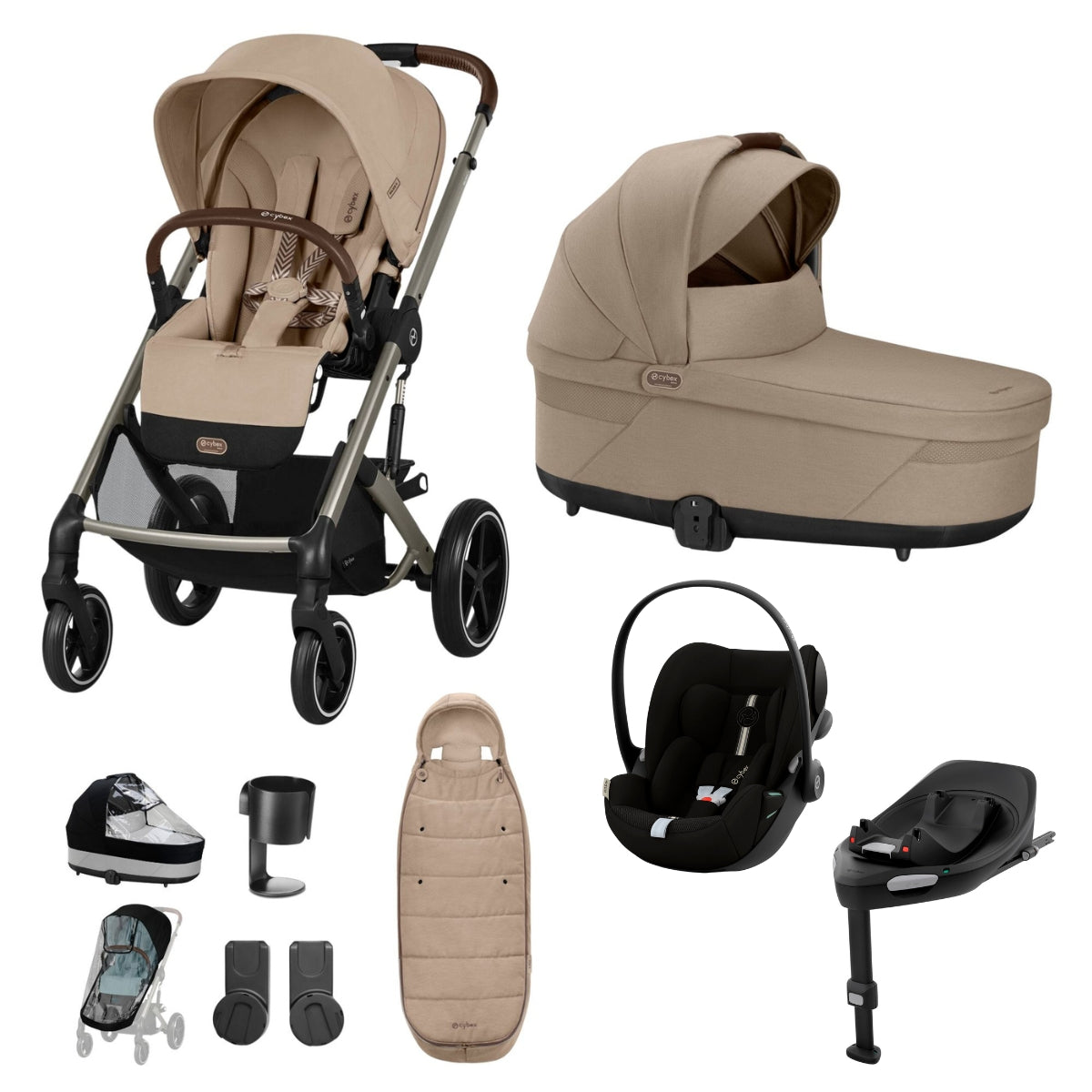 Cybex Balios S 10 Piece Travel System Bundle with Cloud G Plus
