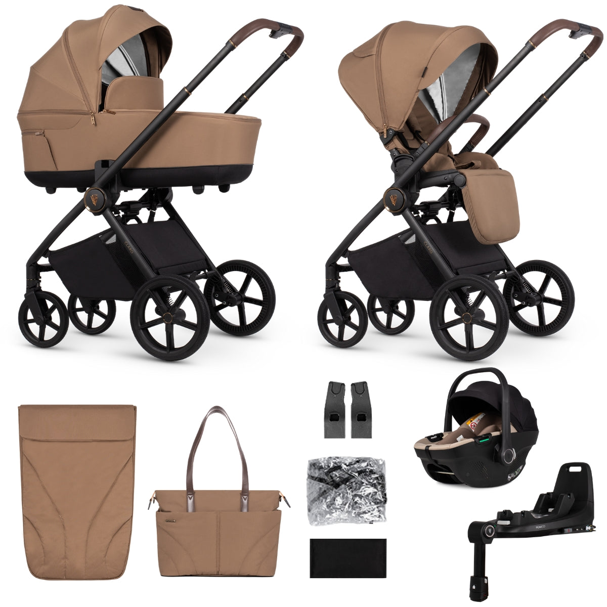 Venicci Claro 3in1 Plus Tiago 360 Car Seat and Base