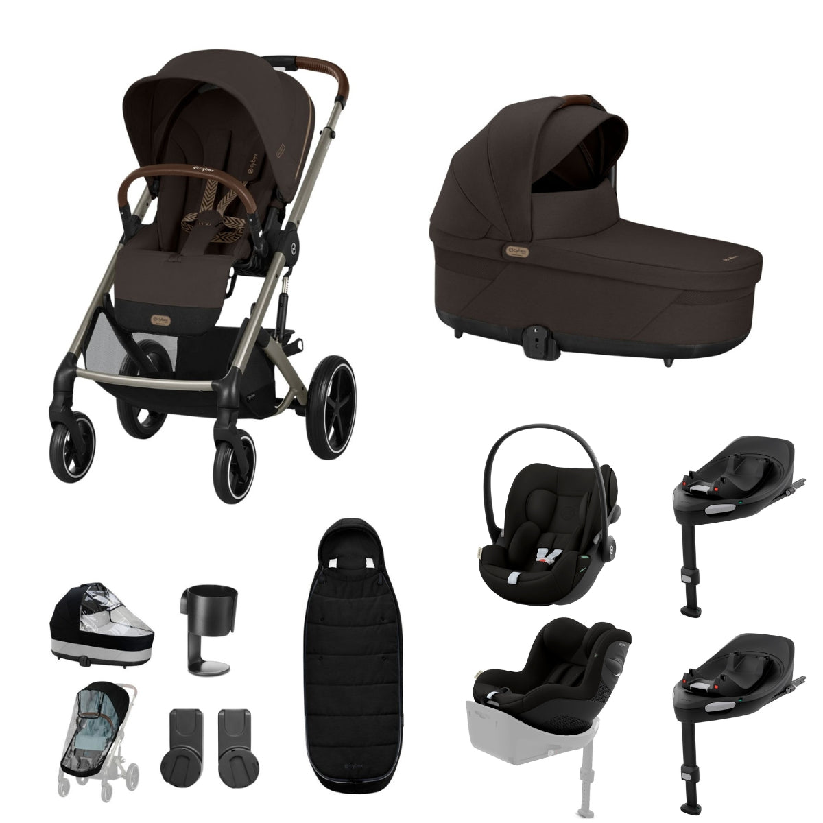 Cybex Balios Complete Travel System Bundle