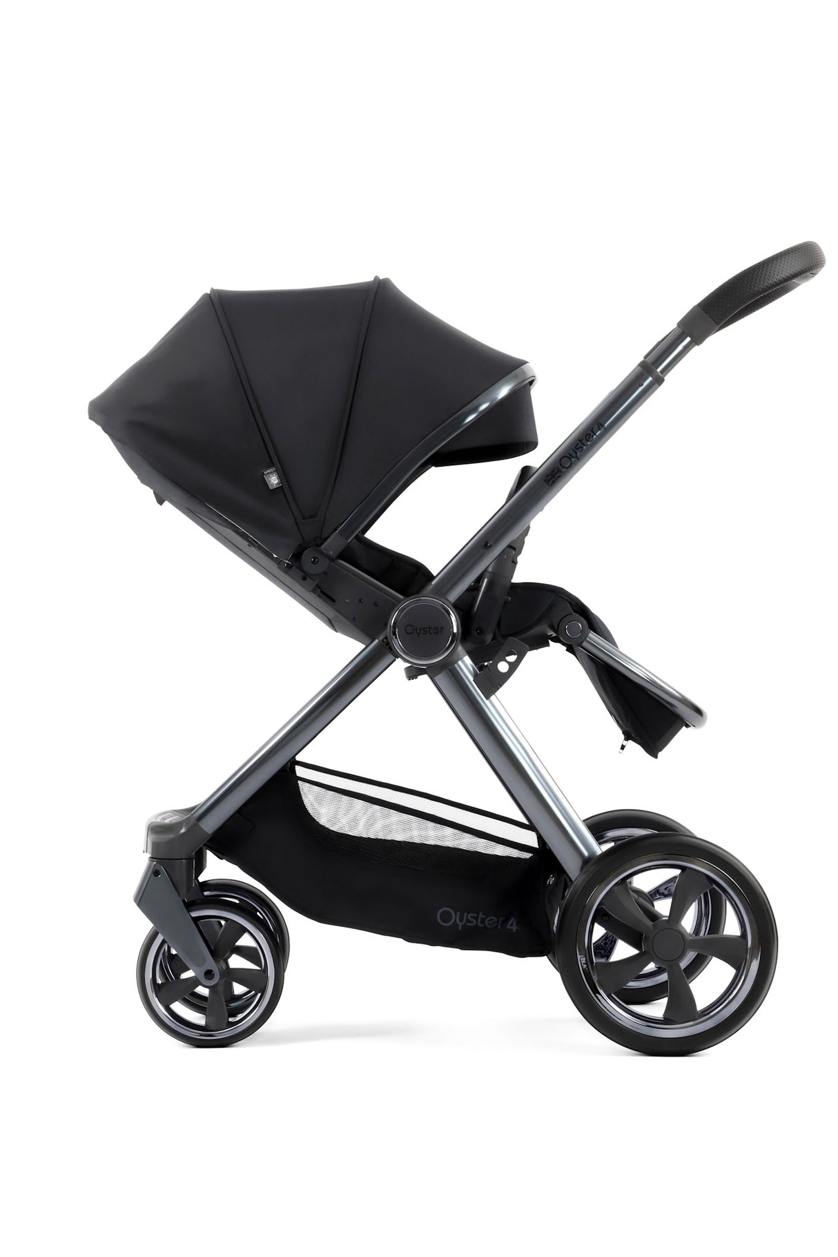 BabyStyle Oyster 4 Pram & Pushchair, Carbonite
