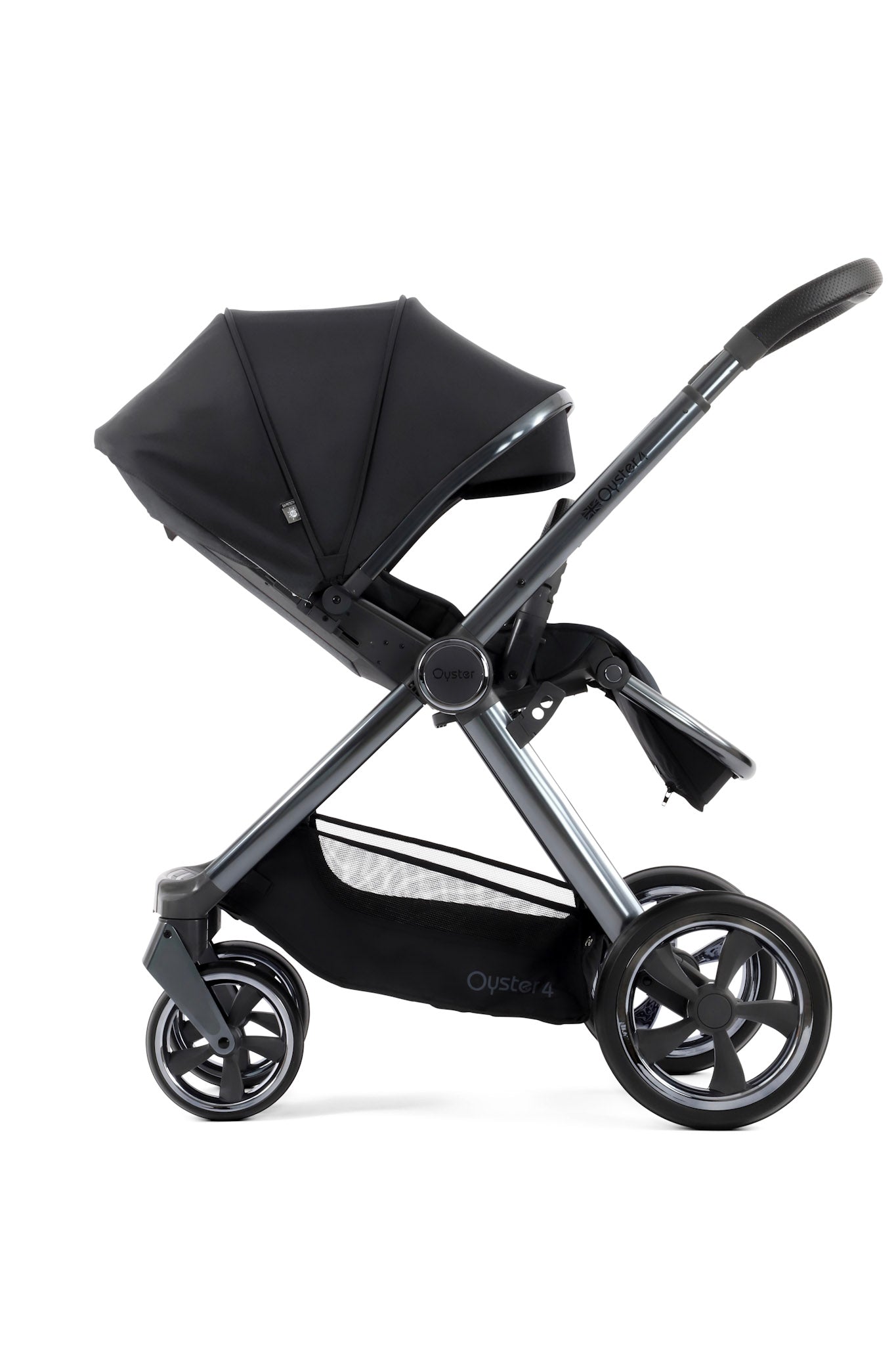 BabyStyle Oyster 4 Pram & Pushchair, Carbonite