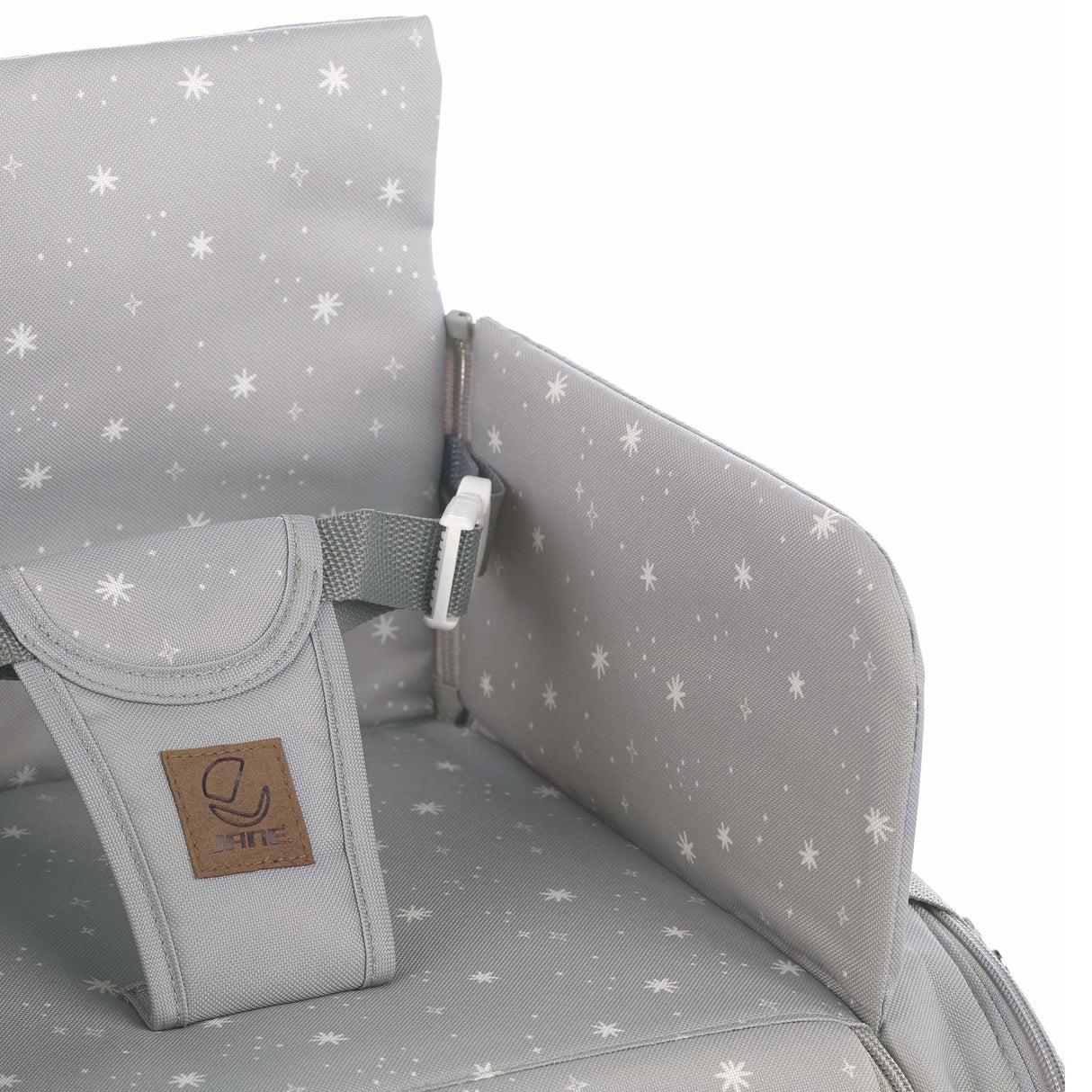Jane Avant Travel Highchair with Storage, Dim Grey