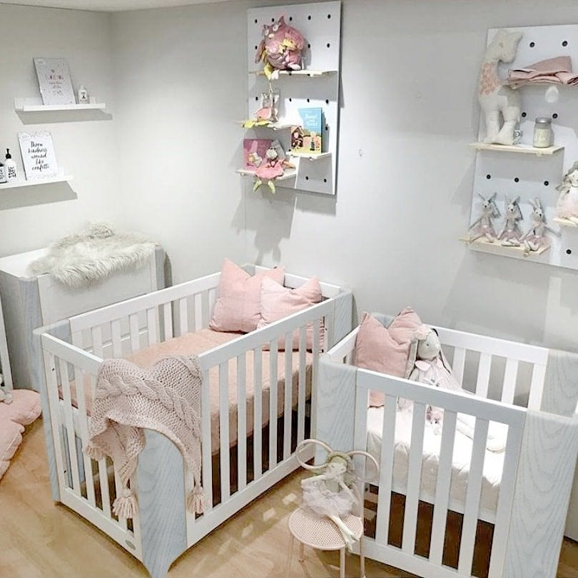 Cocoon Evoluer Nursery Room Set, White / Grey
