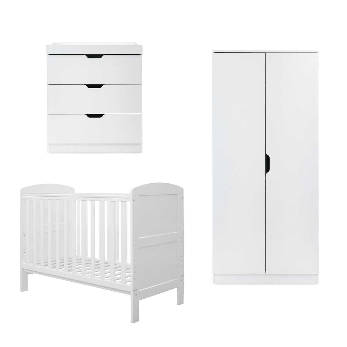 Ickle Bubba Coleby Mini 3 Piece Nursery Furniture Set