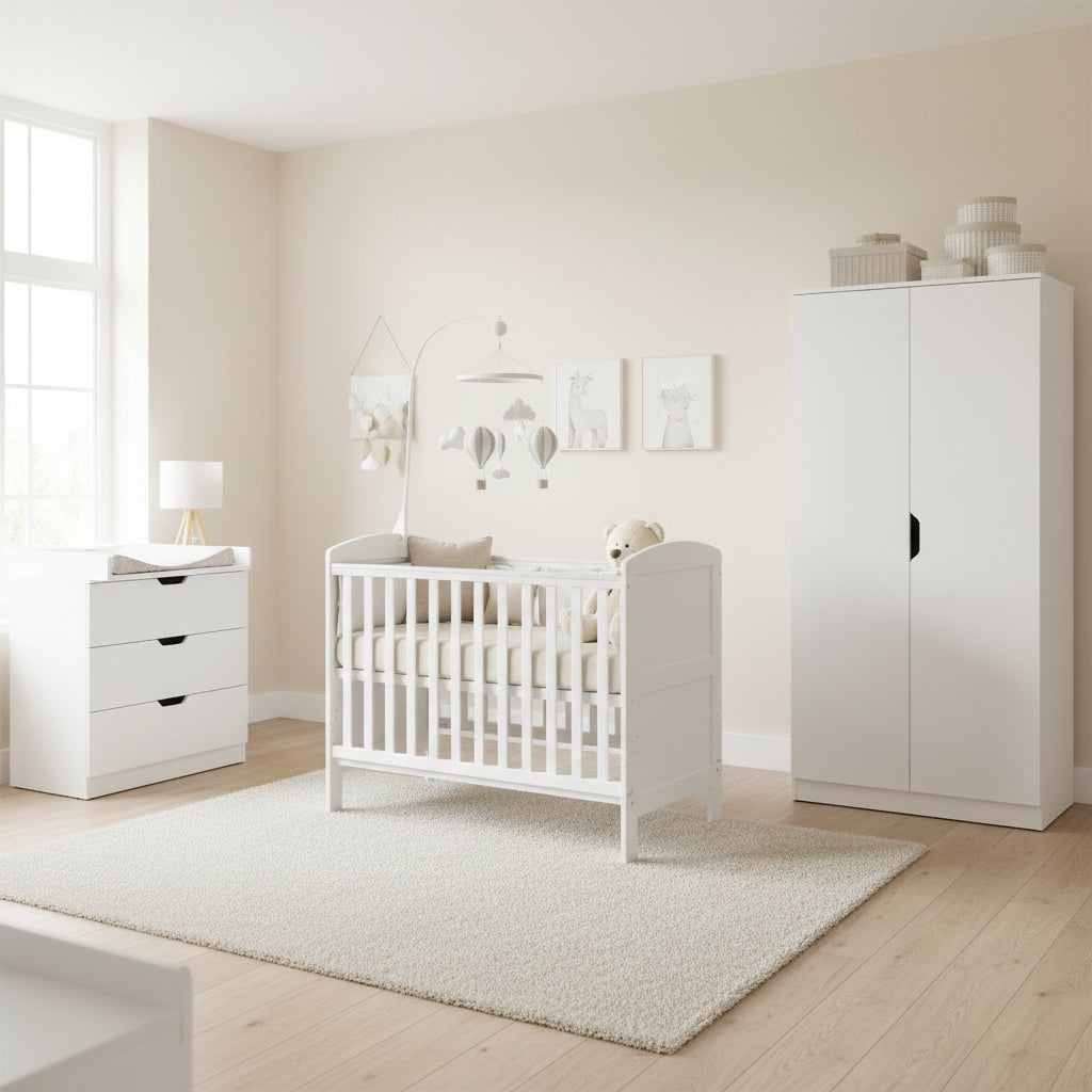 Ickle Bubba Coleby Mini 3 Piece Nursery Furniture Set