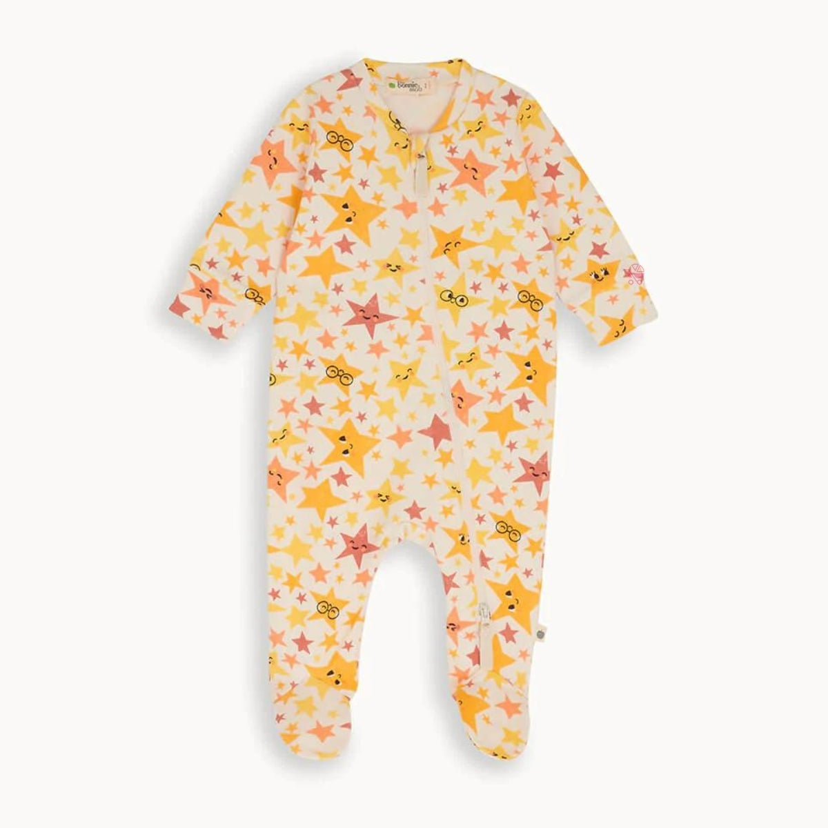 The Bonnie Mob Zip Front Sleepsuit