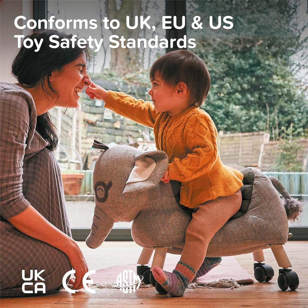 Little Bird Told Me Cuthbert Animal Ride On Toy