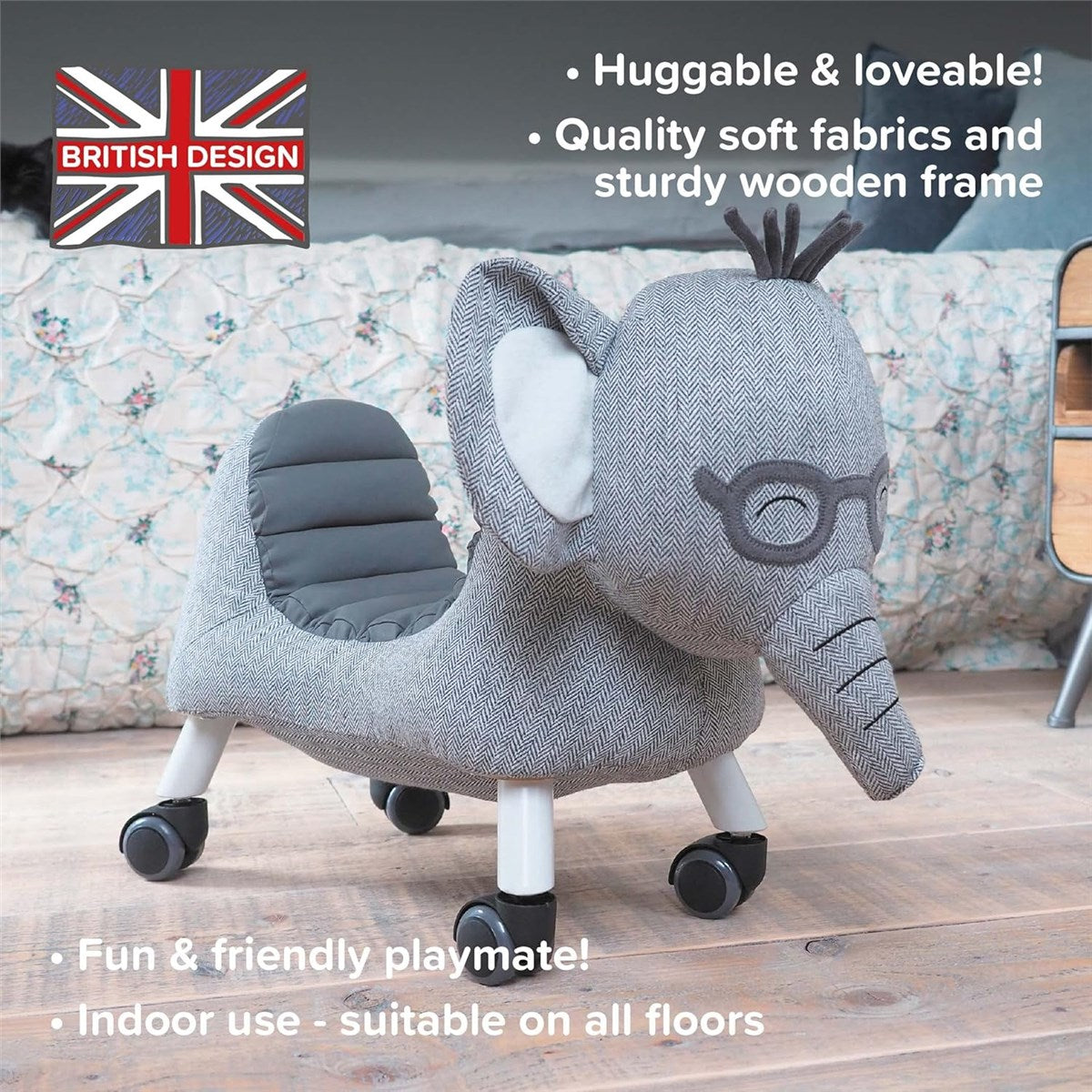 Little Bird Told Me Cuthbert Animal Ride On Toy