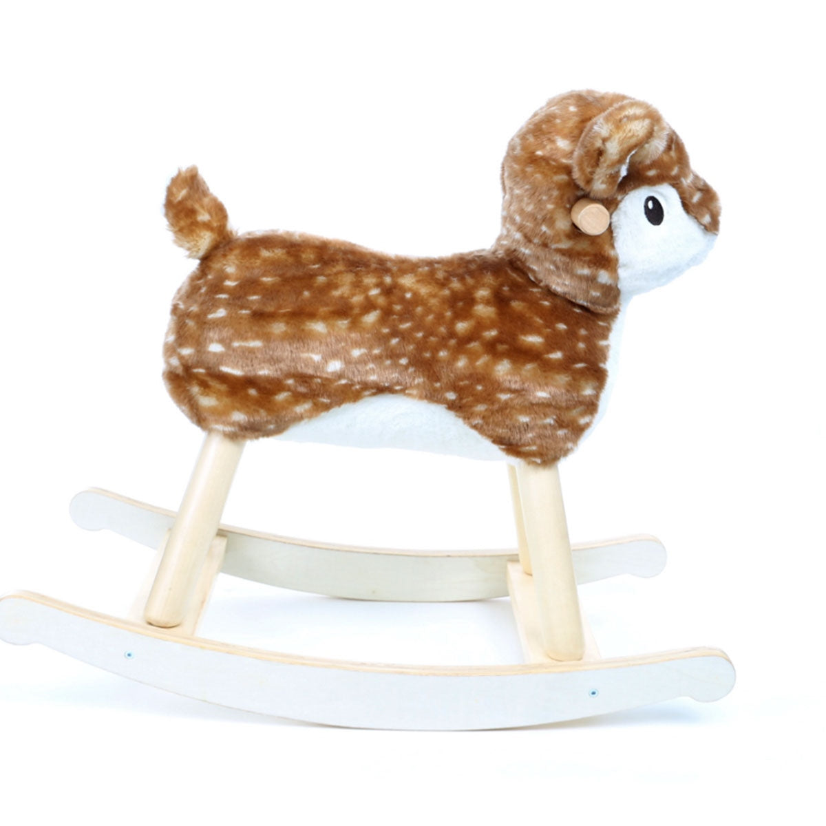 Little Bird Told Me Willow Rocking Deer - Woodland Ride-On Toy for Toddlers (9 Months+)