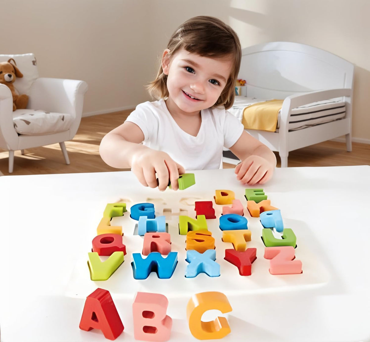Hape Chunky Alphabet Puzzle