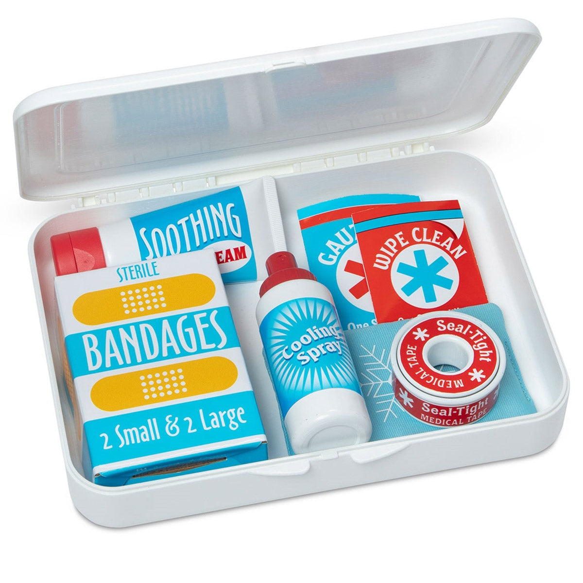 Melissa & Doug Get Well First Aid Kit Play Set, 25 Piece