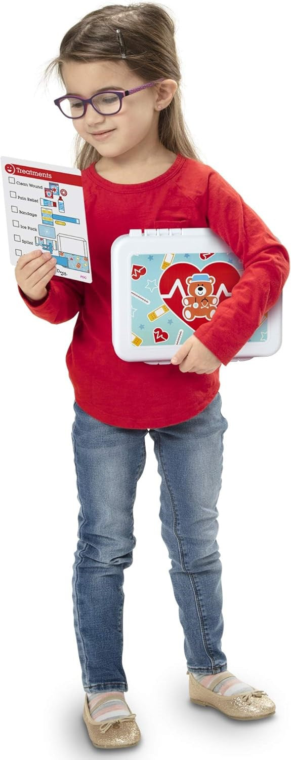 Melissa & Doug Get Well First Aid Kit Play Set, 25 Piece