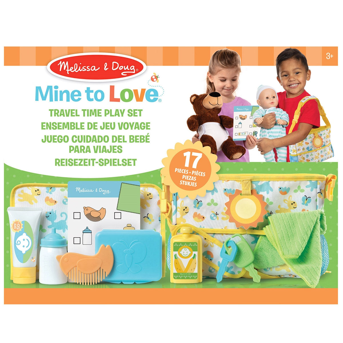 Melissa & Doug Mine to Love Travel Time Play Set