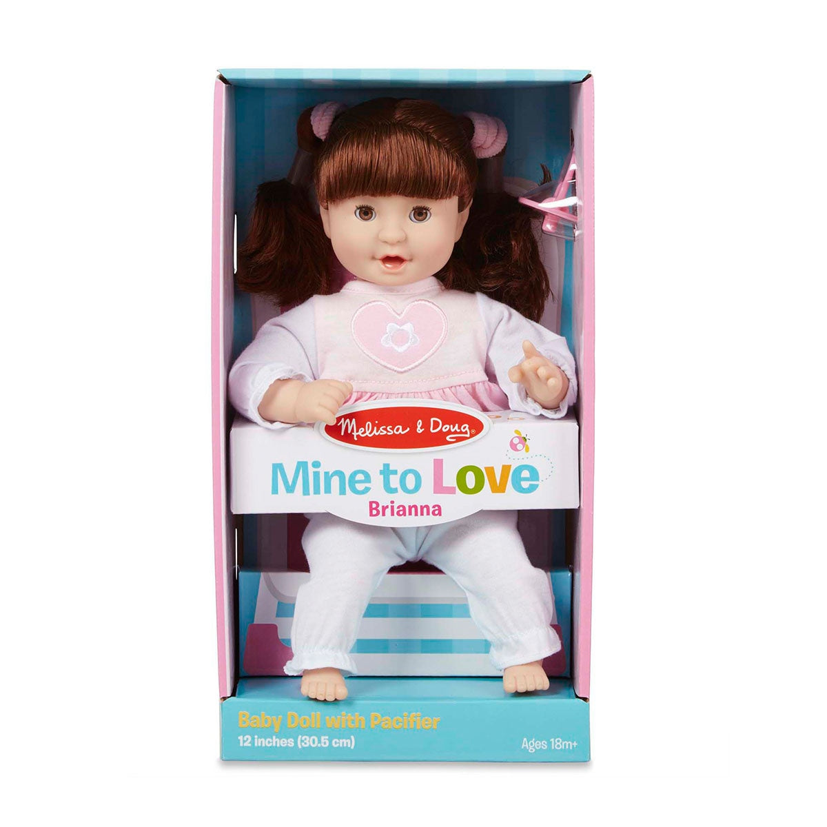 Melissa & Doug Mine to Love - Brianna 12" Baby Doll