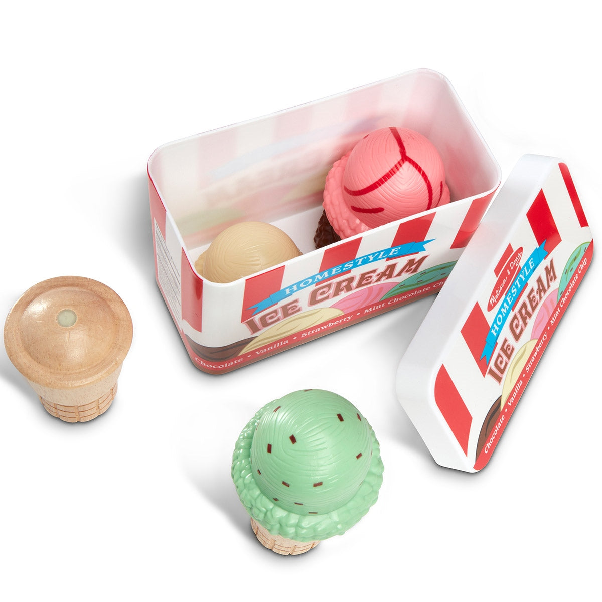 Melissa & Doug Ice Cream Play Toy Set